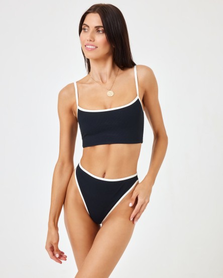 Ribbed Adalyn Bikini Top