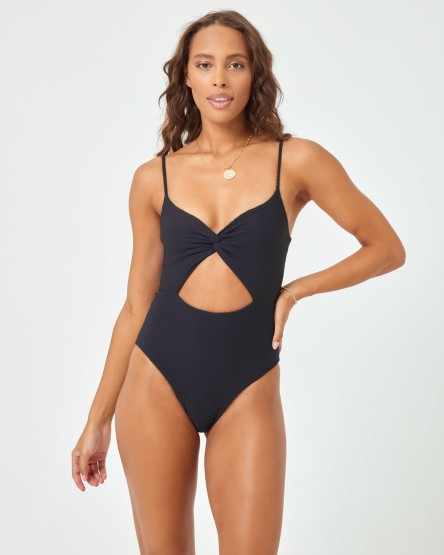 Eco Chic Repreve® Kyslee One Piece Swimsuit