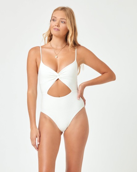 Eco Chic Repreve® Kyslee One Piece Swimsuit