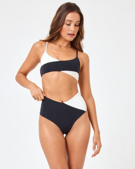 Color Block High Tide Bikini Bottom