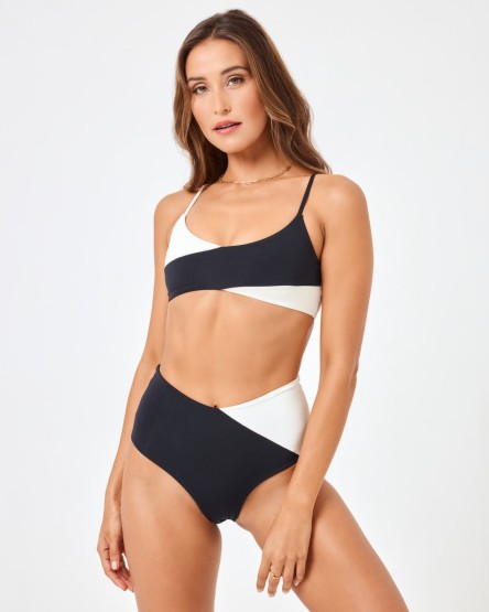 Color Block High Tide Bikini Bottom