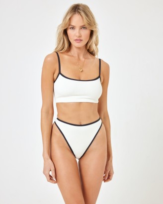 Ribbed Adalyn Bikini Top