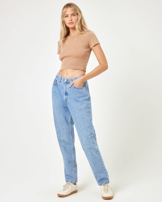 aligrace Michelle Tilted Denim Pant aligrace Michelle Tilted Denim Pant
