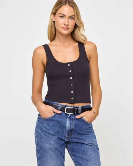 Jeanie Pointelle Tank
