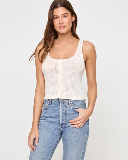Jeanie Pointelle Tank