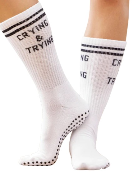 Souls Crying & Trying Sock