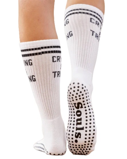 Souls Crying & Trying Sock